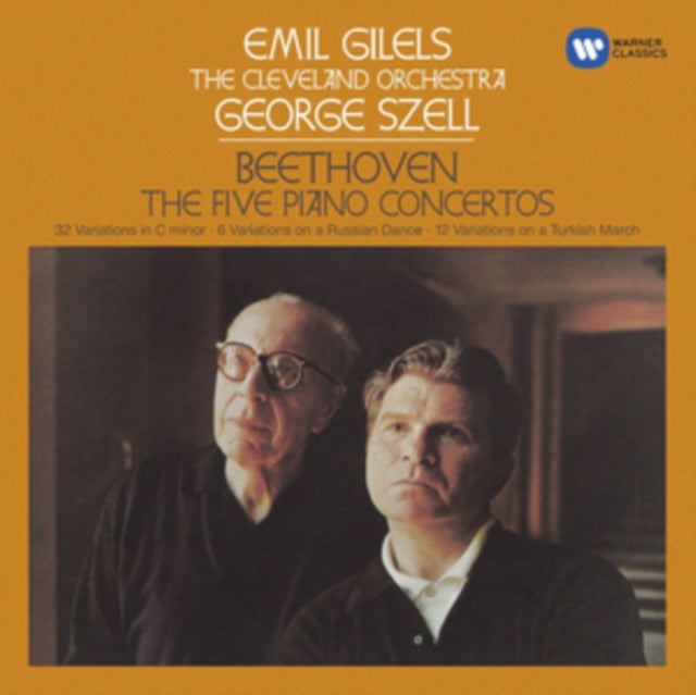 Emil Gilels - Beethoventhe Five Piano Concertos (CD)