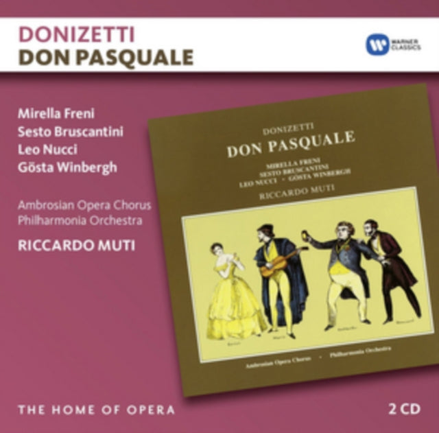 Freni / Bruscantini / Nucci / Winbergh / Muti / Philharmonia - Donizetti: Don Pasquale (Home Of Opera) (CD)