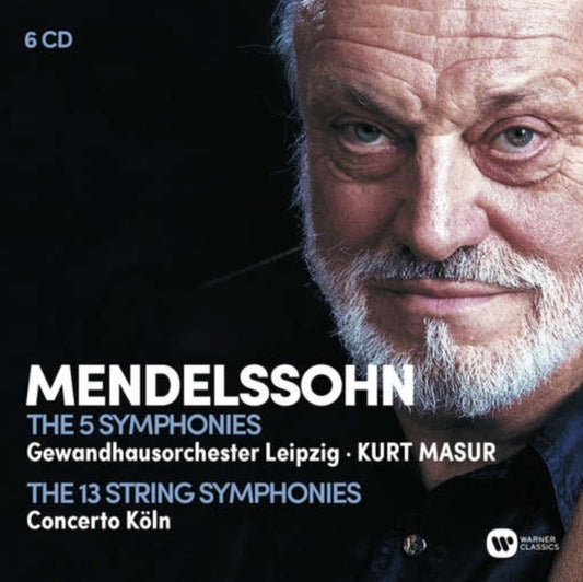 Kurt Masurgewandhaus Orchester  Concerto Koln - Mendelssohn The Complete Symphonies  The Complete String Symphonies Budget Box Sets (CD Box Set)