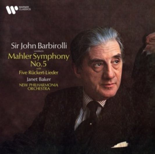 Sir John Barbirolli / Janet Baker / New Philharmonia Orchestra - Mahler: Symphony No. 5. Five Ruckert Lieder (Vinyl)