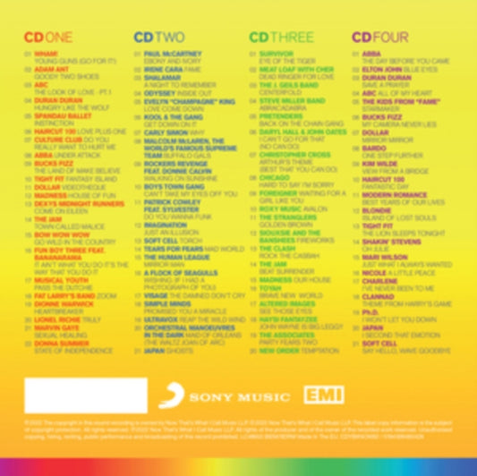 Various Artists - Now - Yearbook 1982  - 4 CD Set (CD)