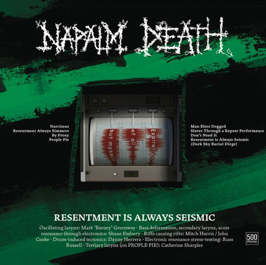 Napalm Death - Resentment Is Always Seismic (CD)