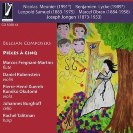 Rachel Talitman / Marcos Fregnani-Martins / Daniel Rubenstein - Belgian Composers - Pieces A Cinq (CD)