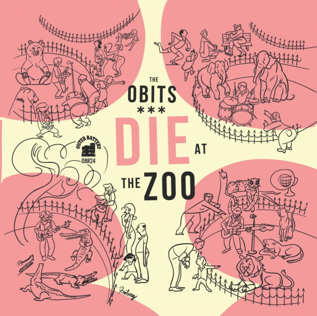 Obits - Die At The Zoo (Yellow Vinyl) (Vinyl)