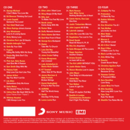 Various Artists - Now Thats What I Call A Love Song (CD)