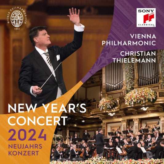 Christian Thielemann & Wiener Philharmoniker - Neujahrskonzert 2024 / New Years Concert 2024 / Concert Du Nouvel An 2024 (CD)