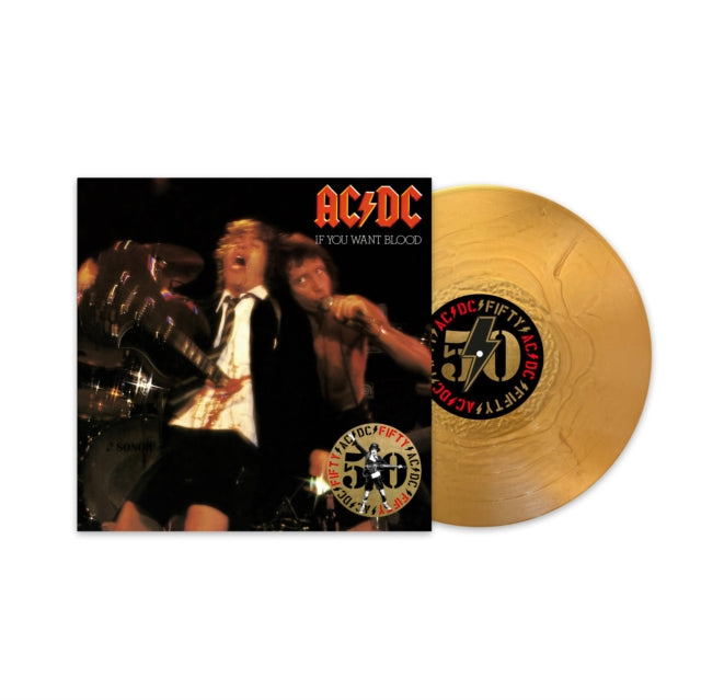Ac/Dc - If You Want Blood Youve Got It (50th Anniversary Edition) (Gold Vinyl) (Vinyl)