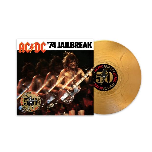Ac/Dc - 74 Jailbreak (50th Anniversary Edition) (Gold Vinyl) (Vinyl)