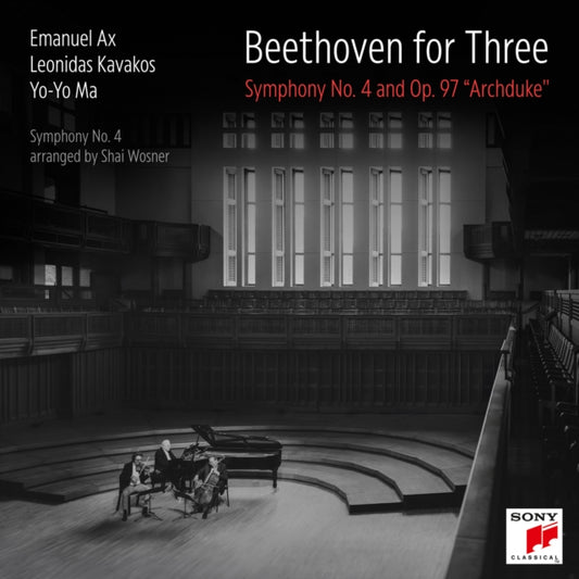 Yo-Yo Ma / Leonidas Kavakos / Emanuel Ax - Beethoven For Three: Symphony No.4 & Op.97 Archduke (CD)