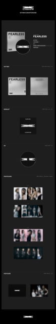 Le Sserafim - 1st Mini Album Fearless (Monochrome Bouquet Ver.) (CD)