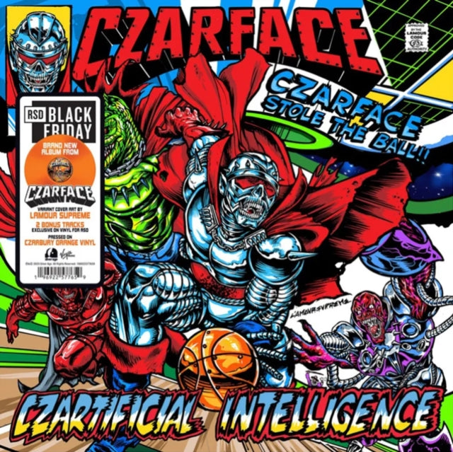 Czarface - Czartificial Intelligence (Stole The Ball Edition) (Czarbury Orange Vinyl) (RSD 2023) (Vinyl)