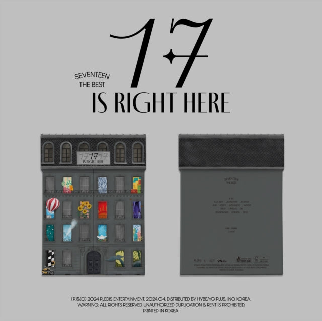 Seventeen - Seventeen Best Album 17 Is Right Here (Here Ver) (CD)