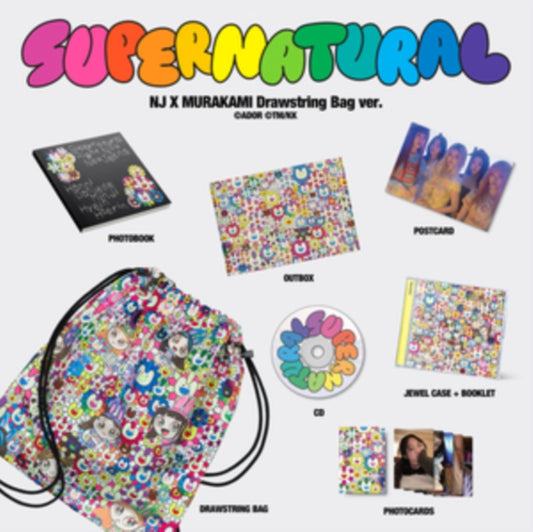 Newjeans - Newjeans Supernatural Nj X Murakami (Drawstring Bag Ver) (CD)
