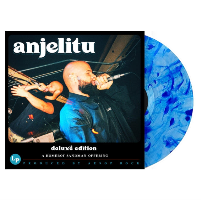 Homeboy Sandman - Anjelitu (Deluxe Edition) (Cloudy Melting Blue Vinyl) (Indie Exclusive) (Vinyl)