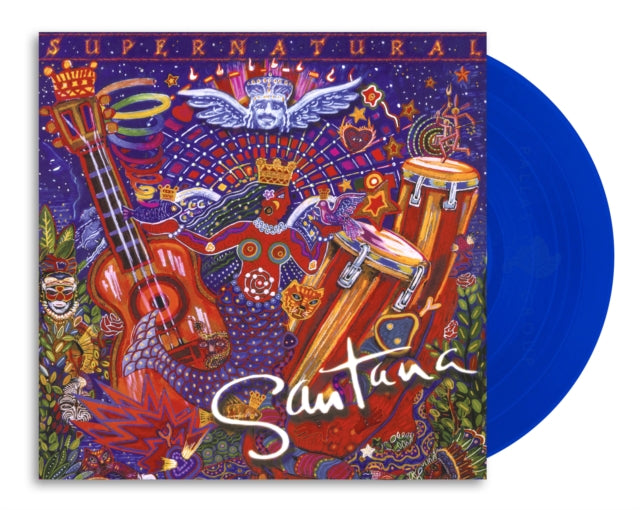 Santana - Supernatural (25th Anniversary Edition) (Blue Vinyl) (Vinyl)