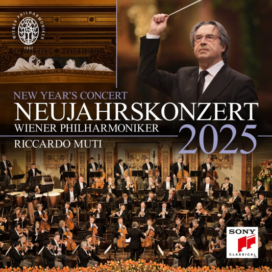 Riccardo Muti / Wiener Philharmoniker - Neujahrskonzert 2025 / New Years Concert 2025 / Concert Du Nouvel An 2025 (CD)