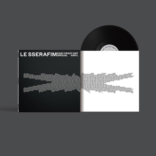 Le Sserafim - Easy-Crazy-Hot (Black Carbon Vinyl) (Vinyl)