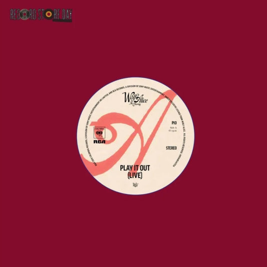 Wolf Alice - Play It Out / Midnight Song (Live In La) (Dinked Vinyl) (RSD 2026) (Vinyl Single)