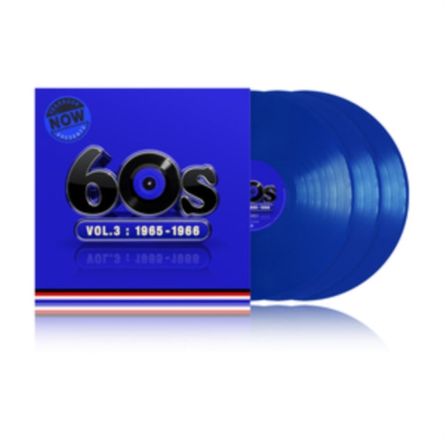 Various Artists - Now Yearbook Presents - The 60s - Volume Three: 1965-1966 (Limited Edition) (Blue Vinyl) (Vinyl)