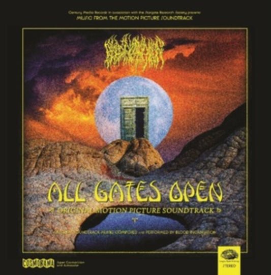 Blood Incantation - All Gates Open - Original Soundtrack (Limited Edition) (Orange Vinyl) (Etched D-Side) (Vinyl + Blu-ray)