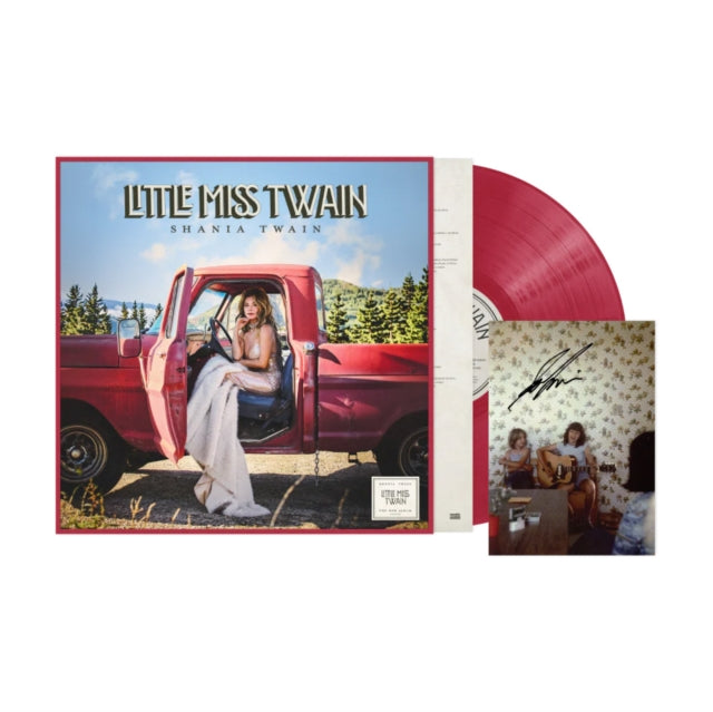 Shania Twain - Little Miss Twain (Signed / Rosie Red Vinyl) (Indies) (Vinyl)