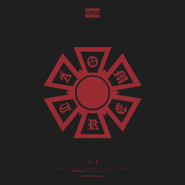 J Balvin / Ryan Castro - Omerta(Red Vinyl) (Vinyl)