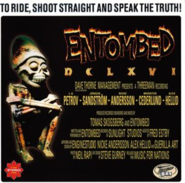 Entombed - Dclxvi - To Ride. Shoot Straight And Speak The Truth (CD)
