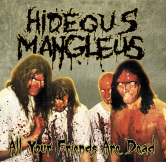 Hideous Mangleus - All Your Friends Are Dead (Swamp Green/Yellow Swirl/Hot Pink Splatter Vinyl) (+Obi Strip) (Vinyl)