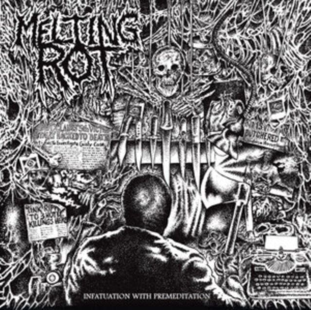 Melting Rot - Infatuation With Premeditation (Etched Side) (Vinyl)