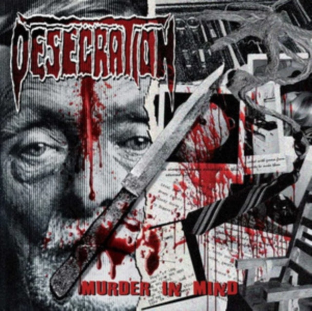 Desecration - Murder In Mind (Mint Green/Red Spinner/White Splatter Vinyl) (+Insert +Obi Strip +Bonus Tracks) (Vinyl)
