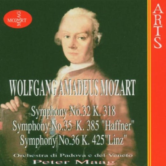 Padova E Del Vento Ormaag - Mozartsymphonies No 32 35 36 (CD)