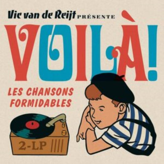 Various Artists - Voila! Les Chansons Formidables (Blue/Red Vinyl) (Vinyl)