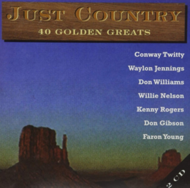 Various Artists - Just Country - 40 Golden Greats (CD)