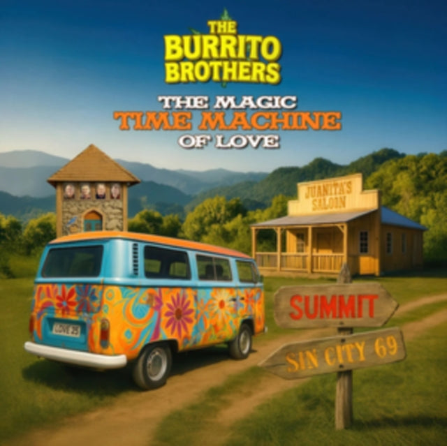 Burrito Brothers - The Magic Time Machine Of Love (CD)