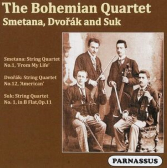 Bohemian Quartet - Bohemian Quartet Plays Smetana. Dvorak. Suk Quartets (CD)