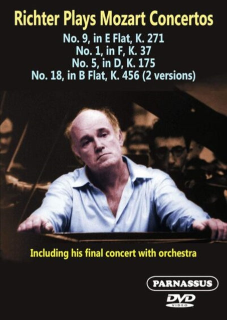 Sviatoslav Richter - Richter Plays Mozart Concertos (DVD)