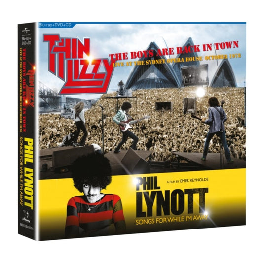 Phil Lynott + Thin Lizzy - Songs For While I'm Away + The Boys Are Back In Town Live At The Sydney Opera House October 1978 (CD +DVDx2) (CD + DVD)