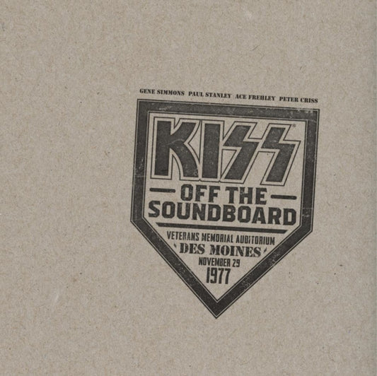 Kiss - Off The Soundboard: Des Moines - November 29. 1977 (CD)