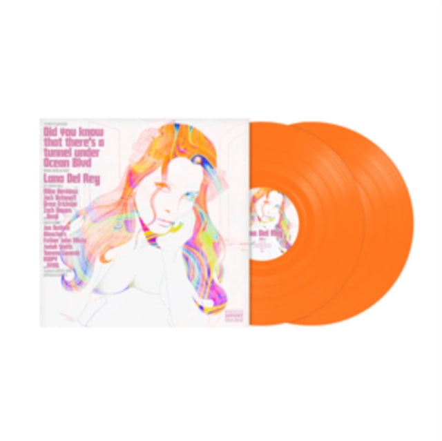 Lana Del Rey - Did You Know That Theres A Tunnel Under Ocean Blvd (Translucent Orange Vinyl) (Vinyl)