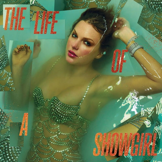 Taylor Swift - The Life Of A Showgirl (Portofino Orange Glitter Vinyl) (Vinyl)