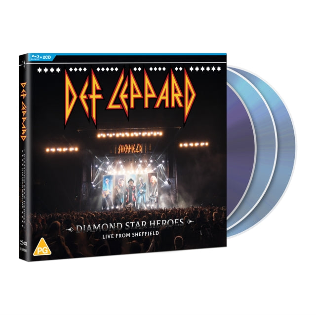 Def Leppard - Diamond Star Heroes Live From Sheffield (Limited Edition) (CD + Blu-ray)
