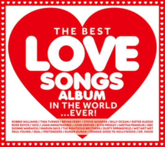 Various Artists - The Best Love Songs Album In The World...Ever! (CD)