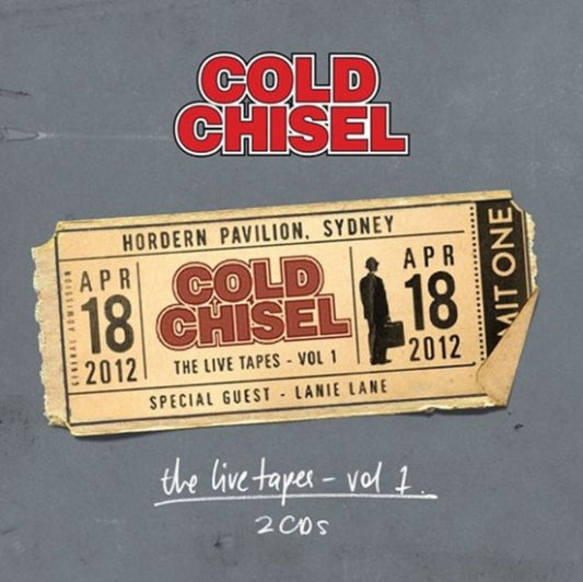 Cold Chisel - The Live Tapes Vol. 1: Hordern Pavilion. April 18. 2012 (CD)