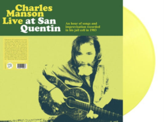 Charles Manson - Live At San Quentin (Yellow Vinyl) (Vinyl)