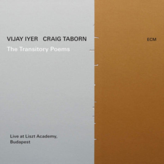 Vijay Iyer & Craig Taborn - The Transitory Poems (CD)