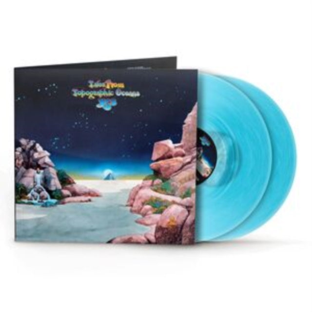 Yes - Tales From Topographic Oceans (Transparent Curacao Blue Vinyl) (Vinyl)
