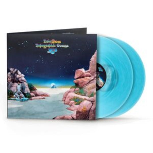 Yes - Tales From Topographic Oceans (Transparent Curacao Blue Vinyl) (Vinyl)