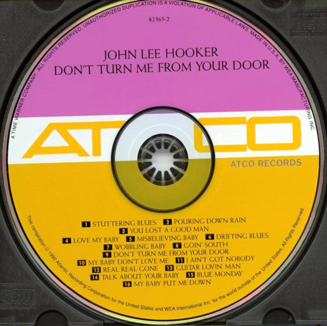 John Lee Hooker - Dont Turn Me From Your (French Cover) (Yellow Vinyl) (Black Friday 2024) (Vinyl)