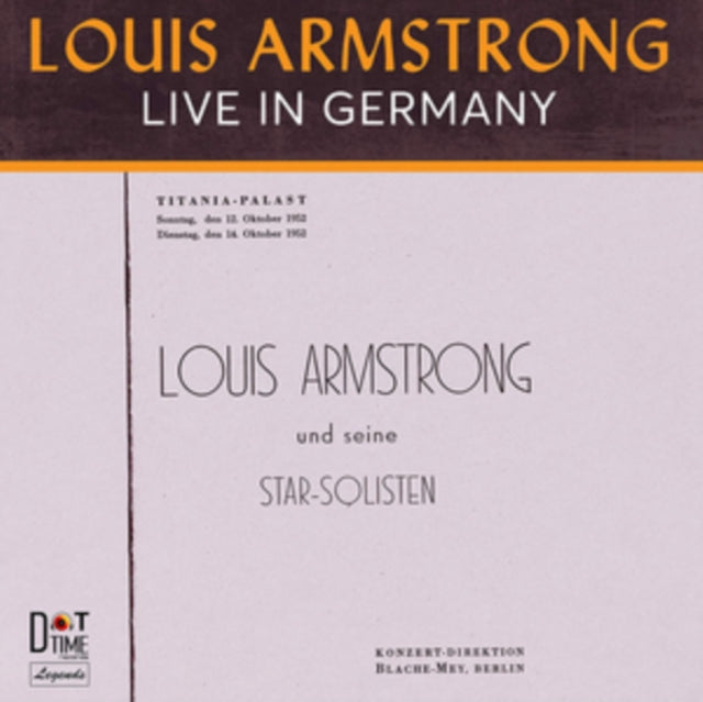 Louis Armstrong - Live In Germany 1952 (Vinyl)