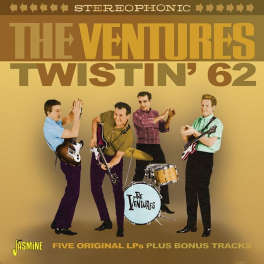 Ventures - Twstin 62 (5 Original Albums Plus Bonus) (CD)